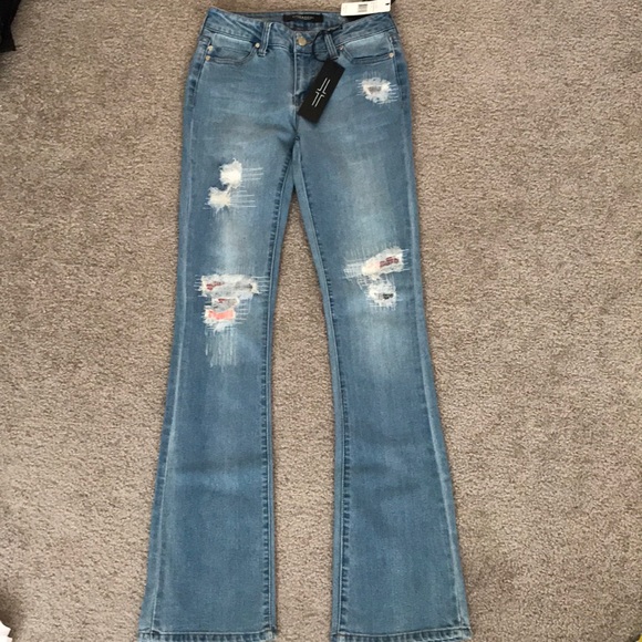 1 LEFT💥Liverpool Distressed & patched skinny boot - Picture 7 of 8